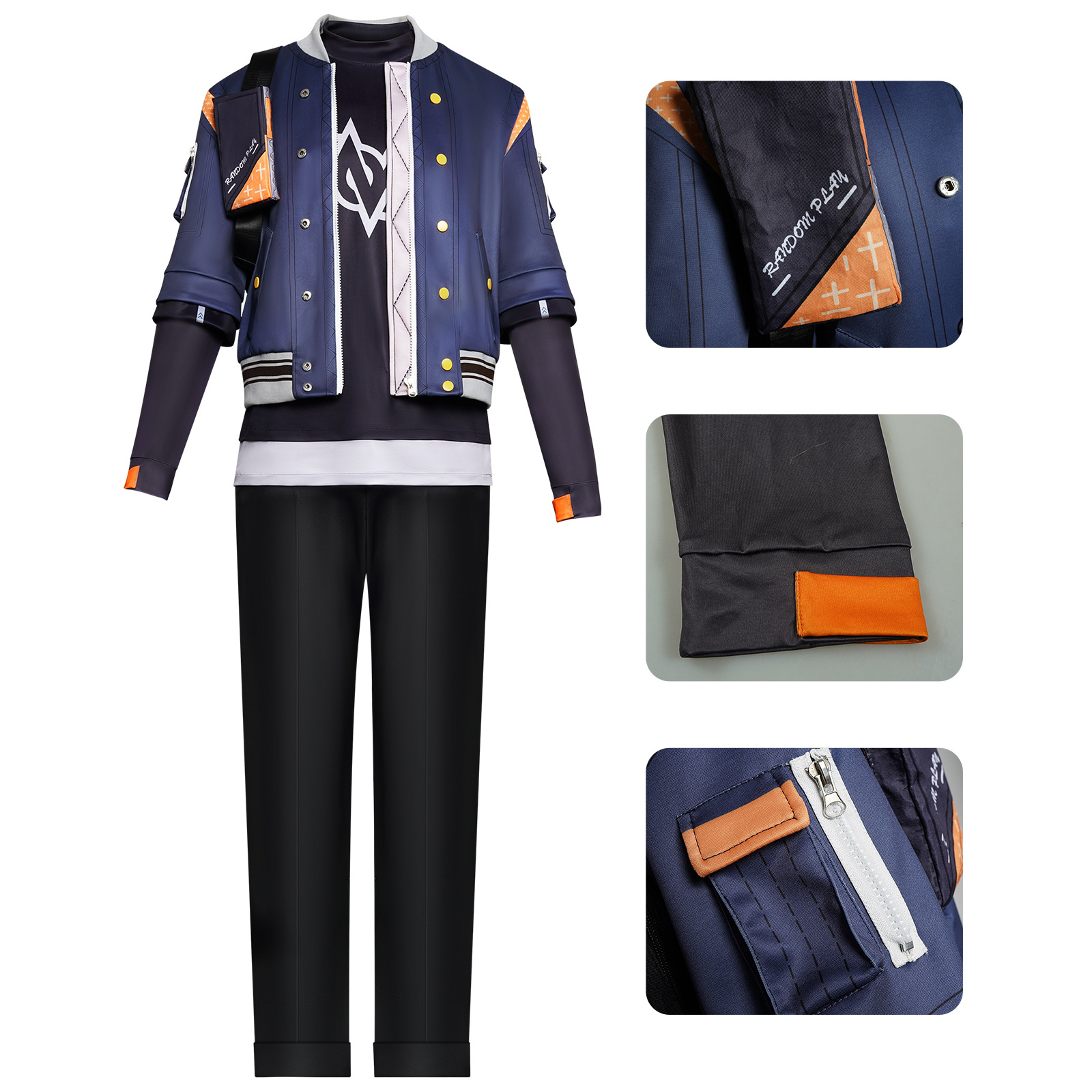 Kostum Cosplay Wise Zenless Zo - Anime Cosplay To Buy ulasan dan harga