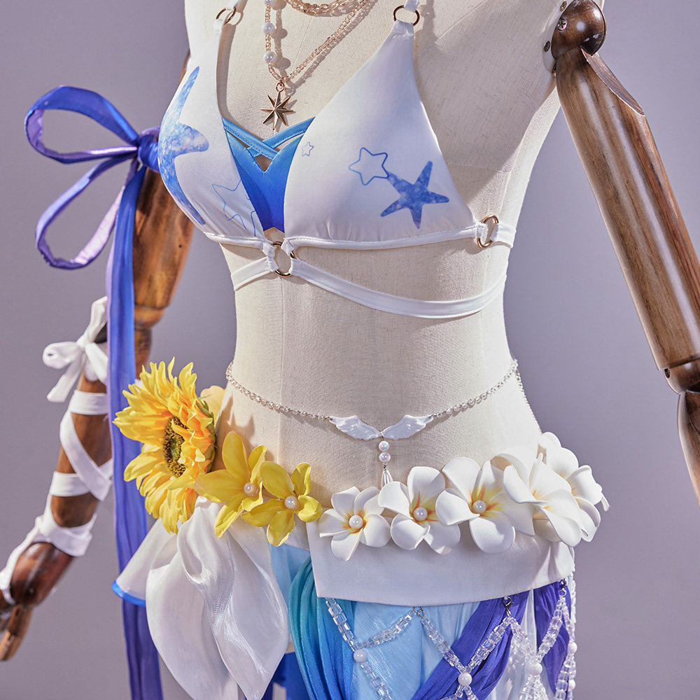 Kostum Cosplay Honkai Star Rai - Anime Cosplay Robin ulasan dan harga