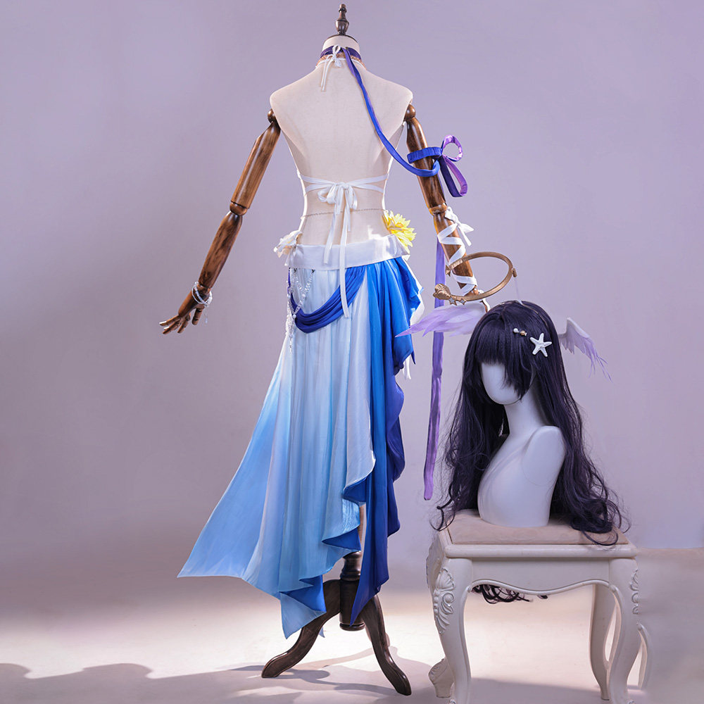 Kostum Cosplay Honkai Star Rai - Anime Cosplay Robin ulasan dan harga