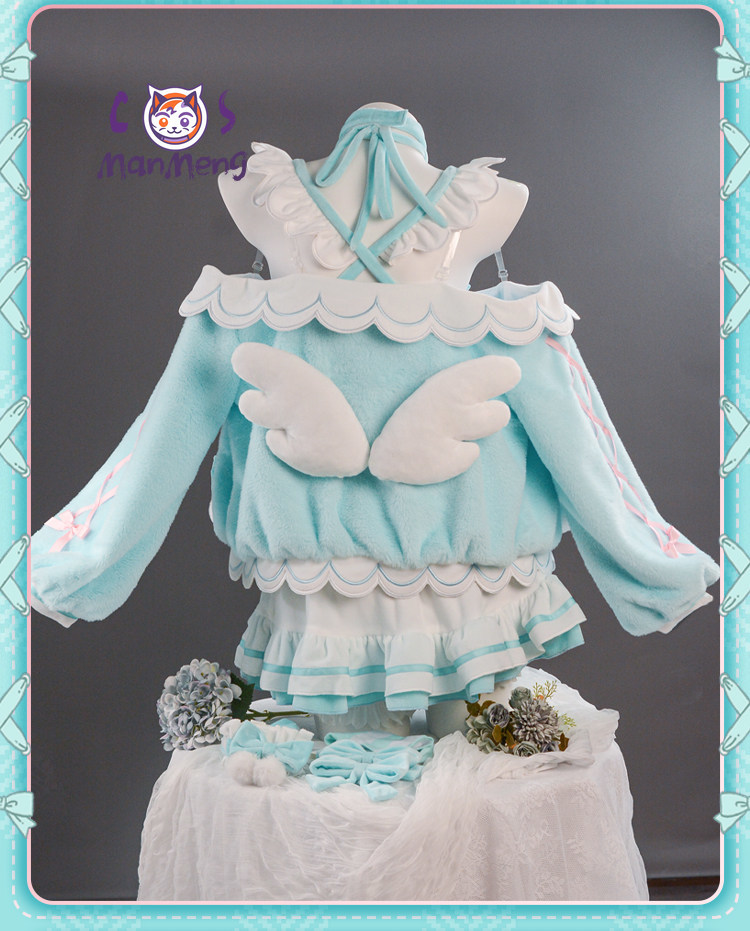 Kostum Cosplay Miku Kostum Gau - Anime Cosplay Miku ulasan dan harga