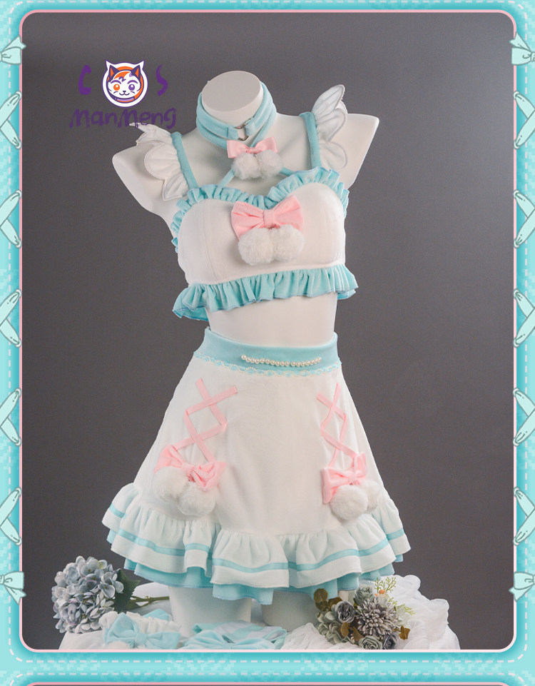 Kostum Cosplay Miku Kostum Gau - Anime Cosplay Miku ulasan dan harga